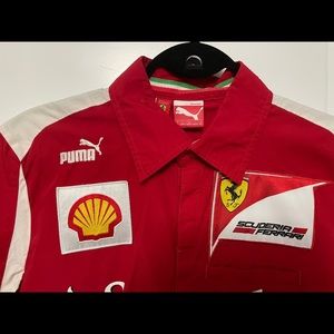 Puma Scuderia Ferrari Racing Buttondown
